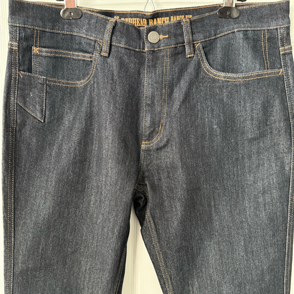 RedHead Men's Dark Gray Straight Jeans